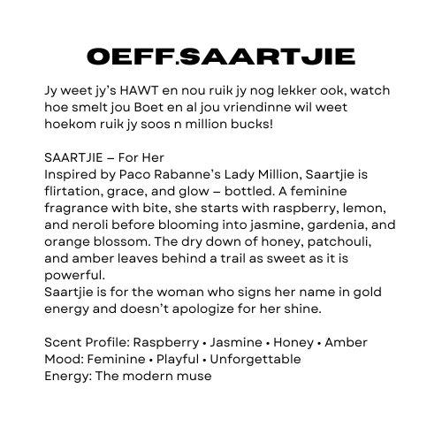 Oeff Saartjie